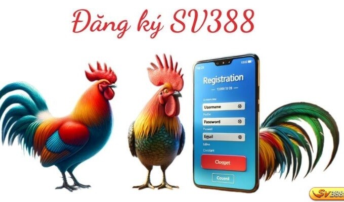 Truy cập web chính chủ SV388 hoặc sử dụng app để đăng ký tài khoản