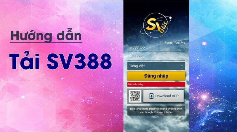 Cách tải app SV388 cho iOS cũng giống tương tự như trên hệ điều hành Android